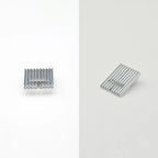 3Pcs/Set Double Needles Size 2/3/4mm And Wrinkled 9 Grooves Sewing Presser Foot