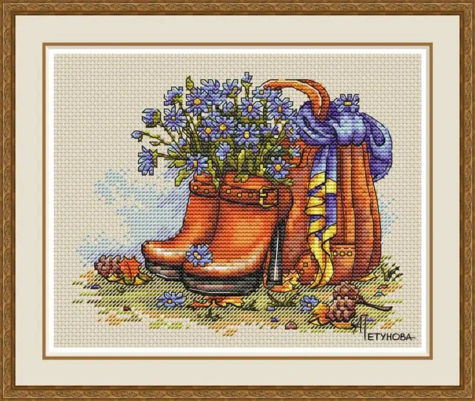 Assorted Counted Cross Stitch Kits Embroidery Needlework Sets