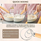 1-pc Danish Dough Whisk - Stainless Steel