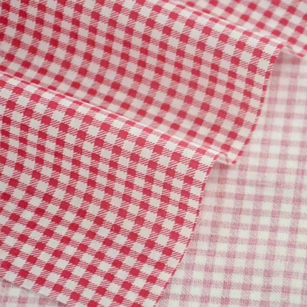 Lovely Fresh Red Printed Cloth 100% Cotton Fabric