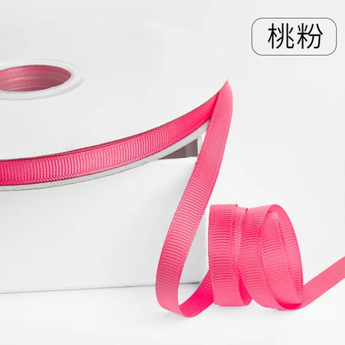 91m/roll 1cm 3/8" Rib Ribbon