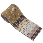 Pre-Cut Jelly Roll Cotton Fabric