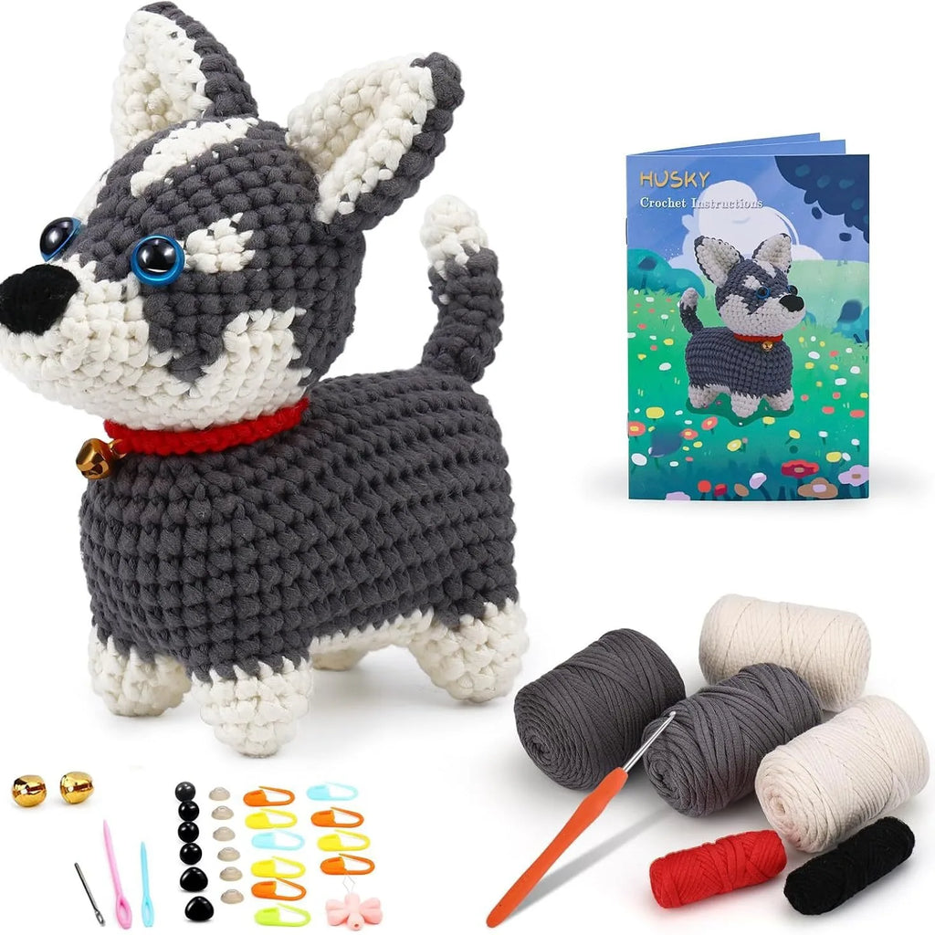 Handmake Yarn Crocheting Materials Kit