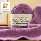 50g/roll Soft Wool Knitting Cashmere Long Thin Yarn
