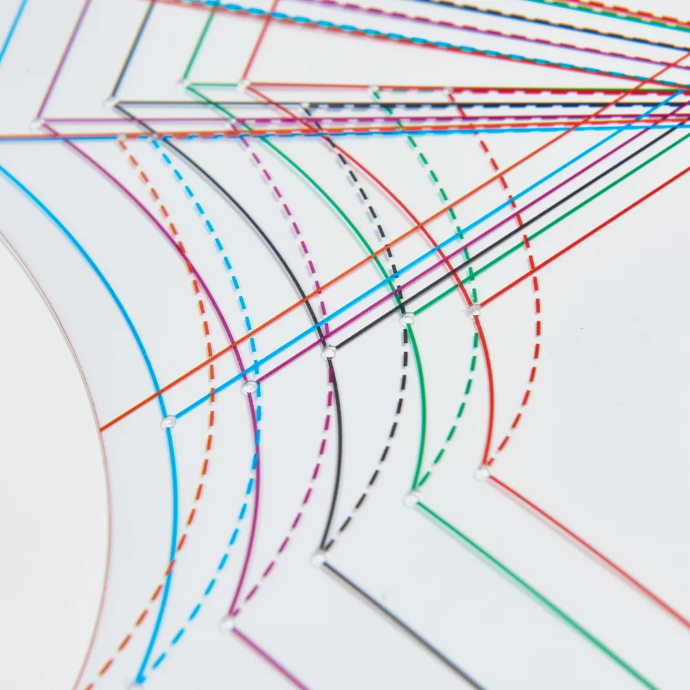 Basic Pattern Drafting Template for Dressmaking