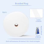 Jelly Roll Batting Strip Cotton Blend Fleece