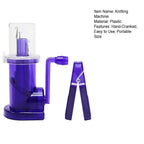 Hand-Cranked Easy-to-Use Knitting Machine