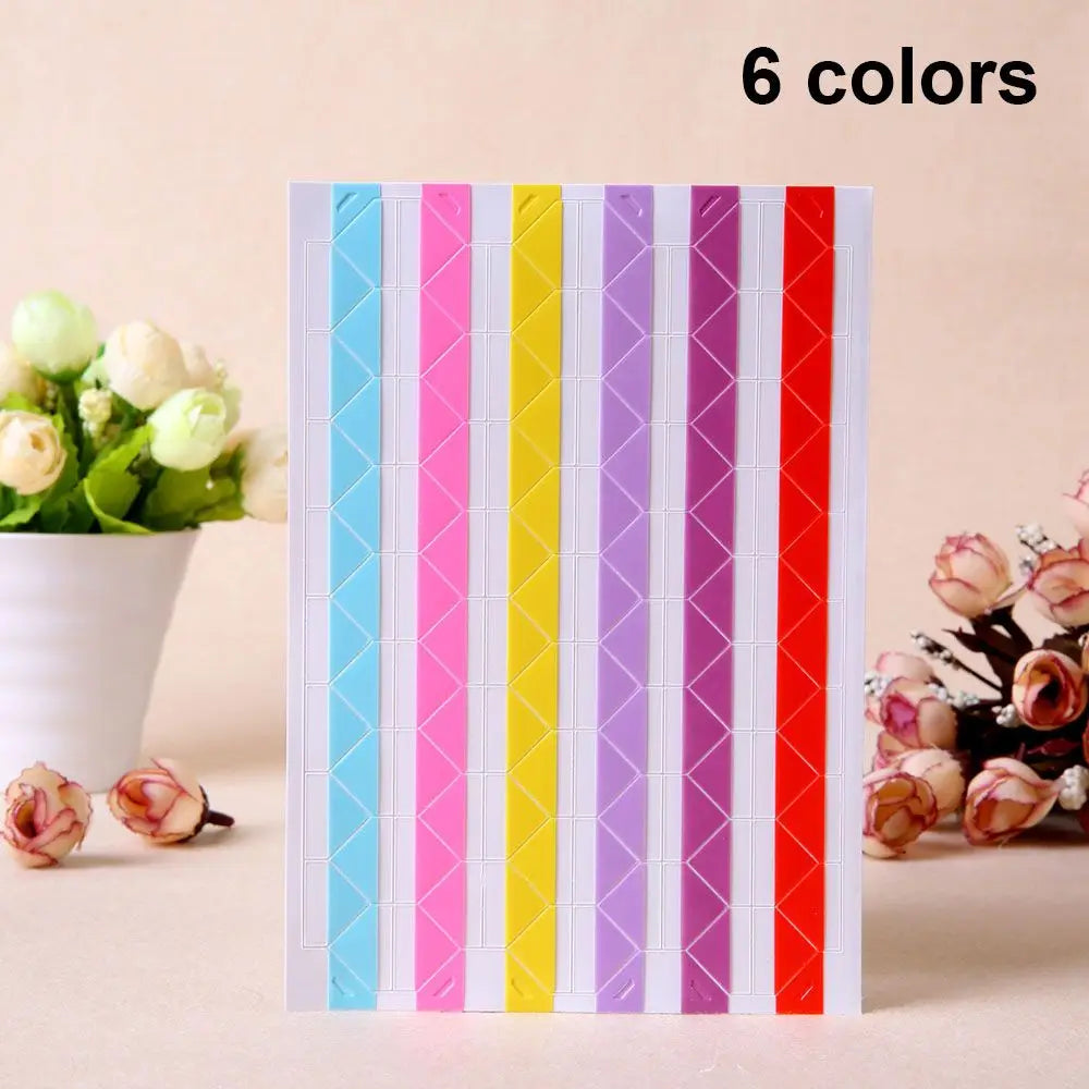 10sheets/24Pcs Colorful Photo Corner