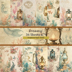 36 Sheets 6"x6" Decorative Scrapbook Paper