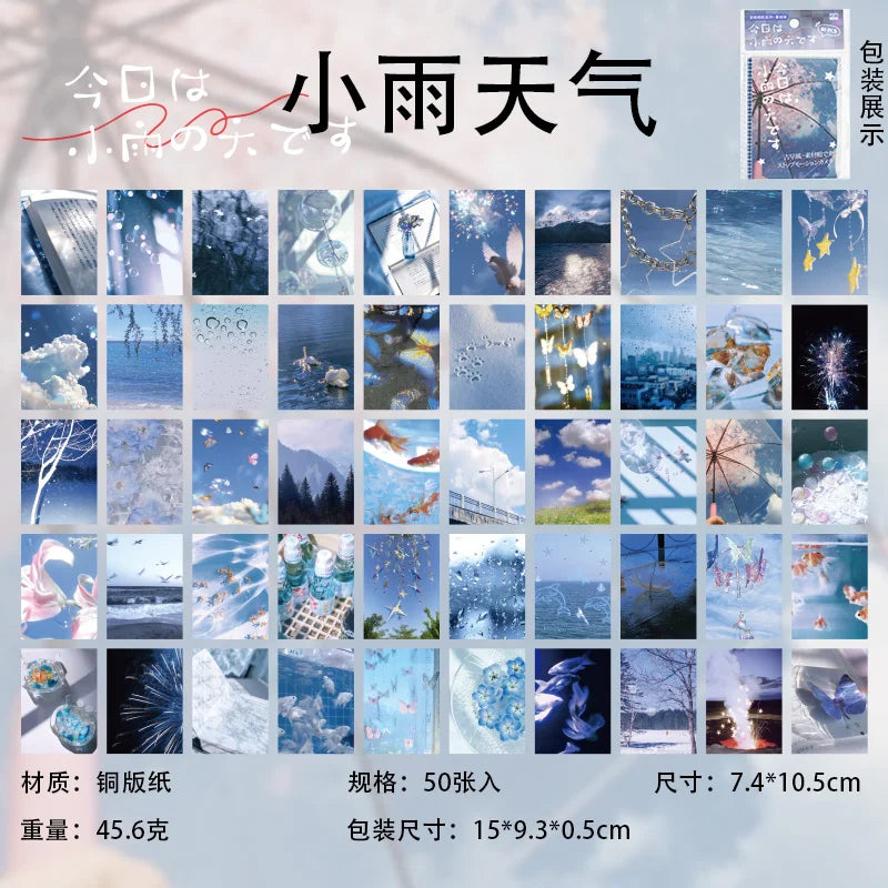 50sheets Scrapbook Background Paper