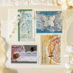 Journal GO 16pcs Lace Scrapbooking Paper