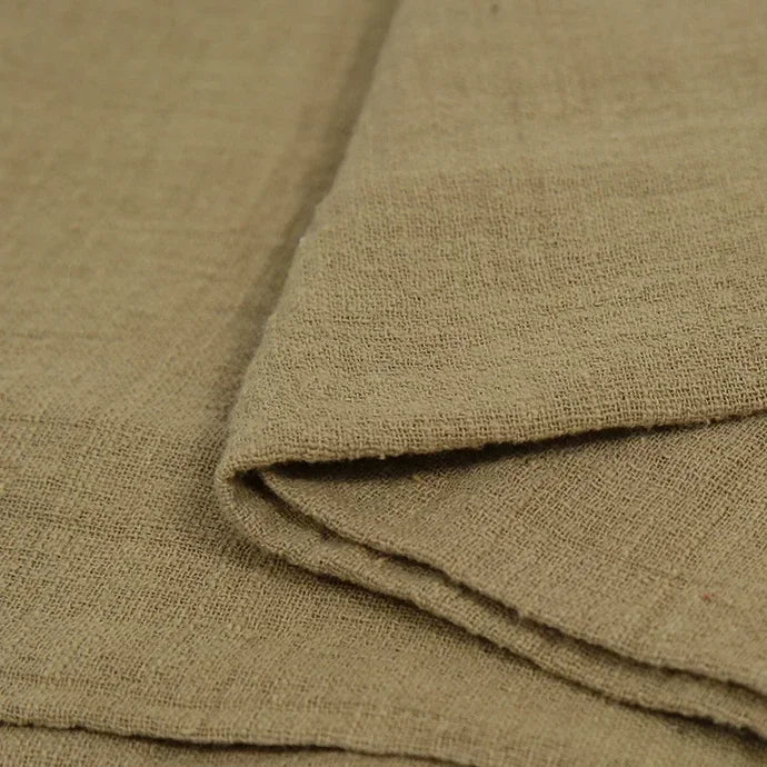 Soft Thin Linen Cotton Fabric