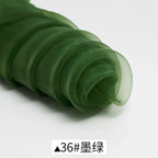 0.45/1/3/5m Organza Fabric