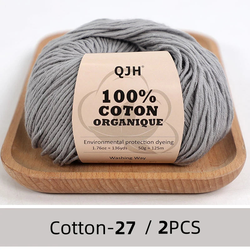 100% Organic Cotton Yarn