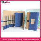 Interchangeable Circular Needle Set With Knitting Needle Tip