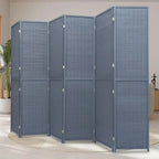 6 Panel Room Divider 6 Ft Tall Folding Privacy Screen