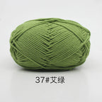 40-50g/Set 4ply Milk Cotton(80%) Knitting Yarn