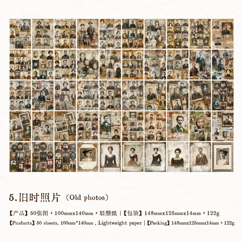 50sheets/lot Memo Pads Material Paper The Philosophy of Wind