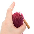 Darning Egg with Sewing Seam Ripper