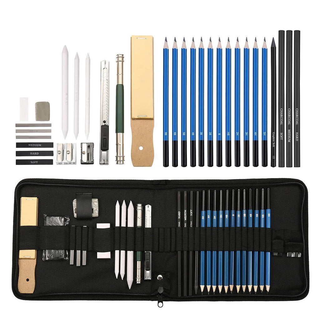 Professional 32pcs Artist Sketching Pencil Set