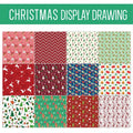 12Pcs/Set Merry Christmas Paper Scrapbook