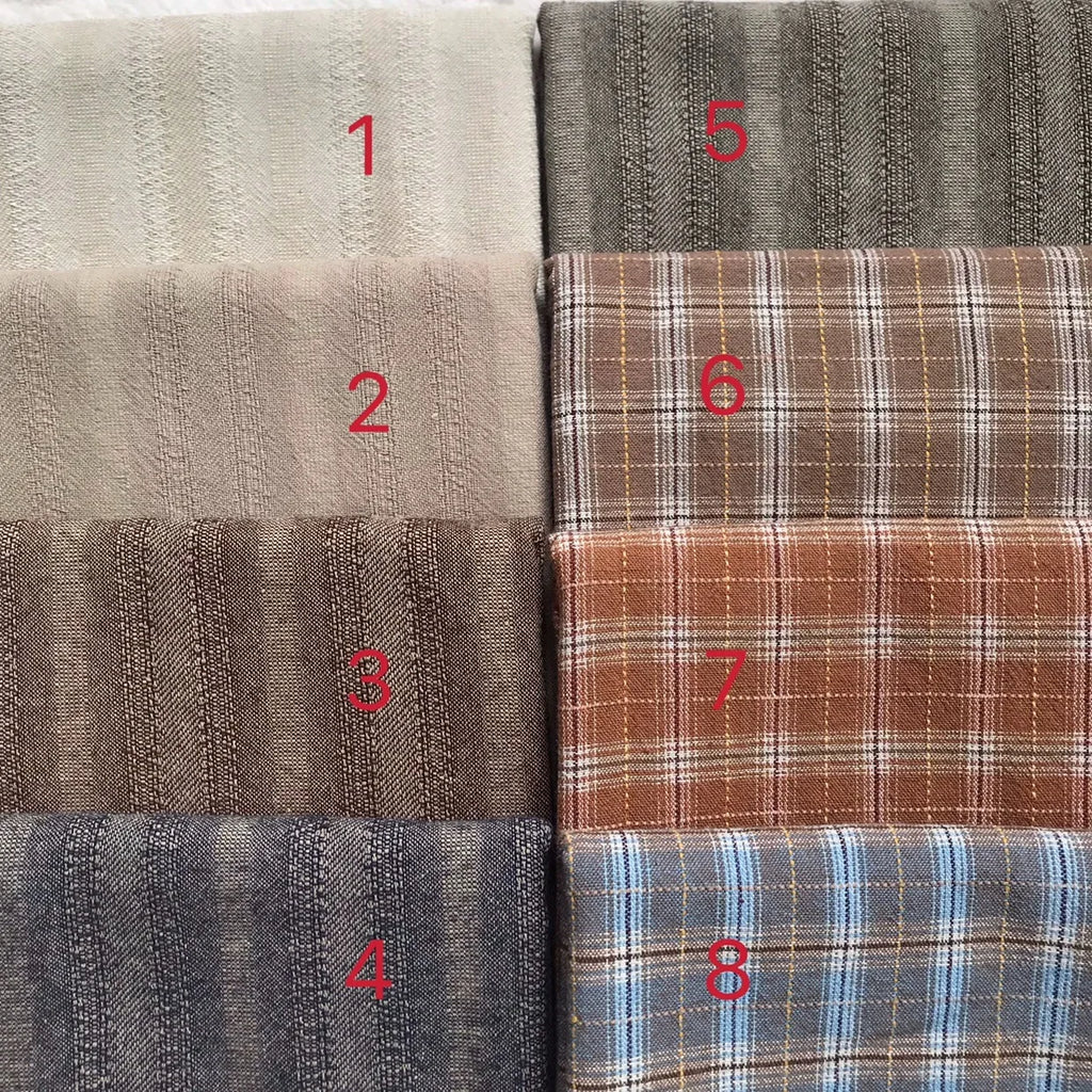 50x70cm yarn-dyed first dye woven cotton plaid brocade