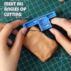 Pottery Angle Cutting Clay Tools Portable Mud Board Splicing Trimming Tools