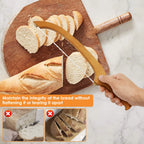 Wooden Bread Bow Knife Bow Bread Knife
