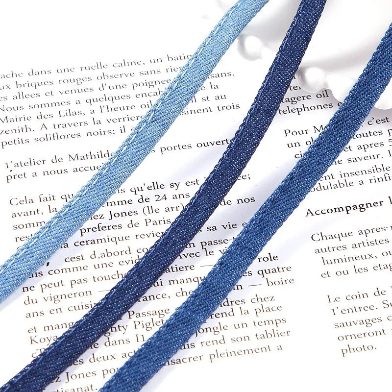 10 Yards Denim Ribbon