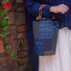 Retro-Style Ethnic Printed Cotton Fabric