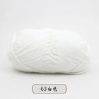 40-50g/Set 4ply Milk Cotton(80%) Knitting Yarn