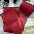 25 Yards 8CM Bright Smooth Yarn Ribbons