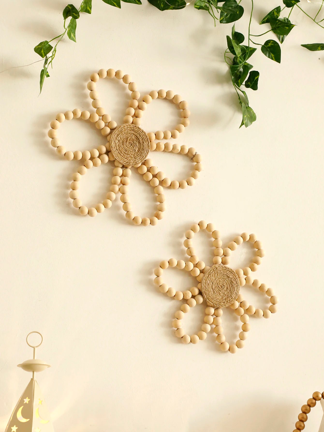 Wooden Beads Flower