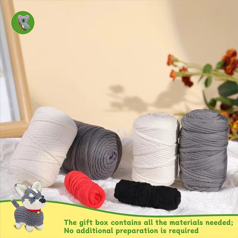 Handmake Yarn Crocheting Materials Kit