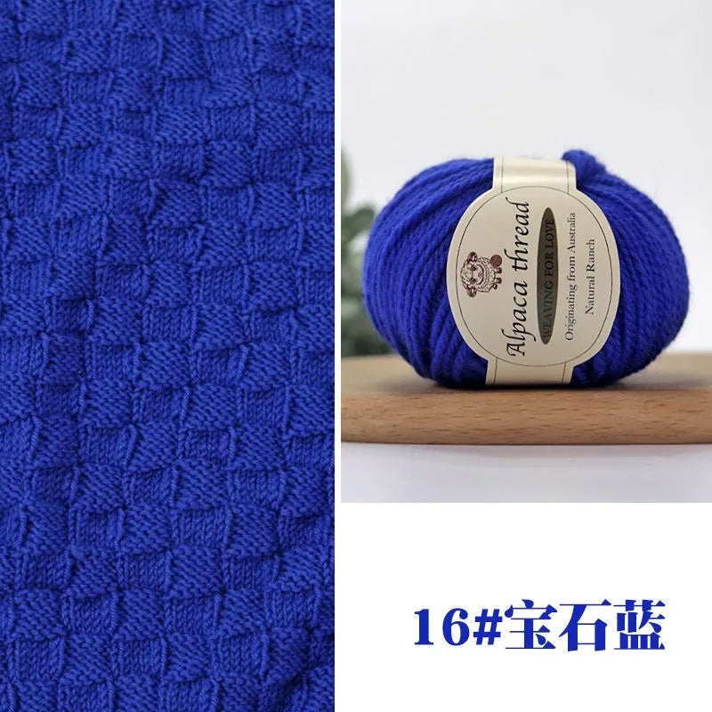 Alpaca Yarn Cashmere Wool Yarn