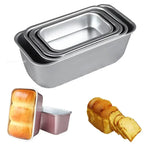 1Pc Square Box Mold Baking Tool Aluminum Alloy Non-Stick