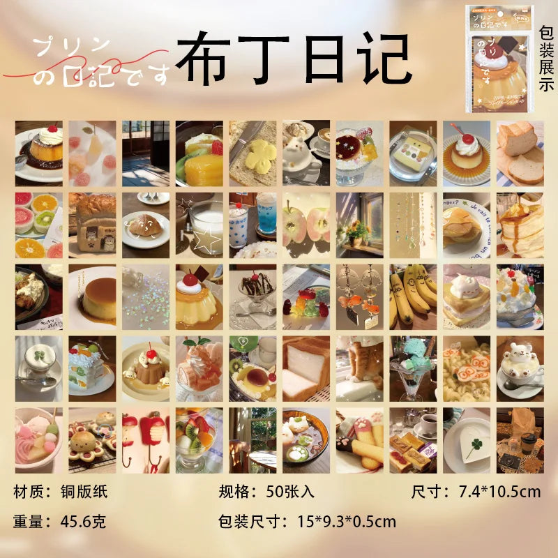 50sheets Scrapbook Background Paper