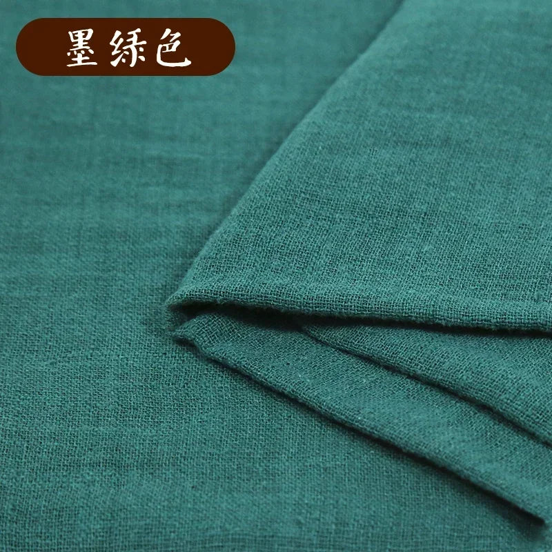 Soft Thin Linen Cotton Fabric