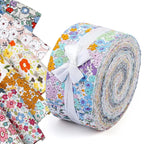 45pcs 6.2x100cm Fabric Jelly Rolls