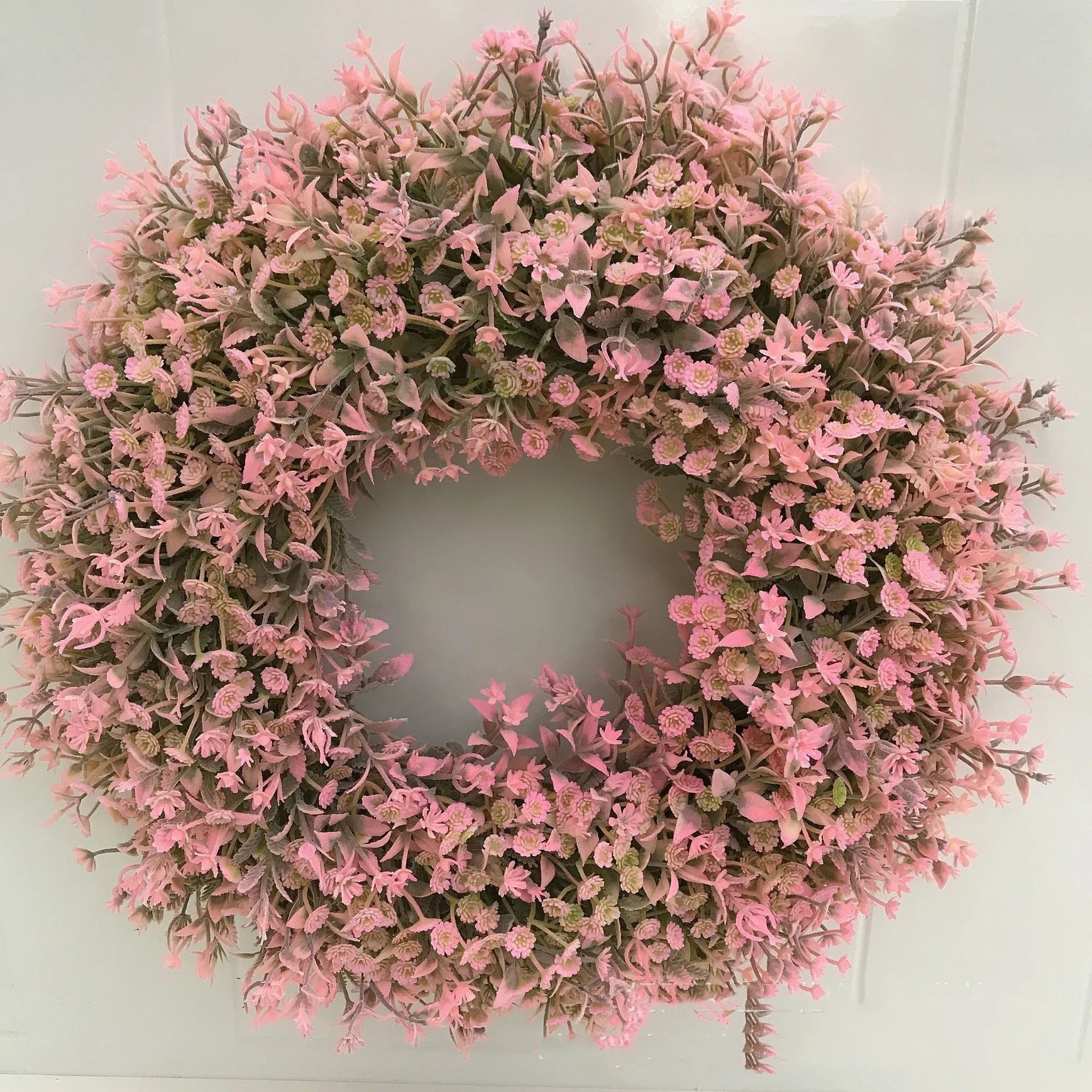 45cm Artificial Babysbreath Wreath