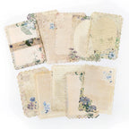 10pcs/pack Vintage Patterned Lace Paper