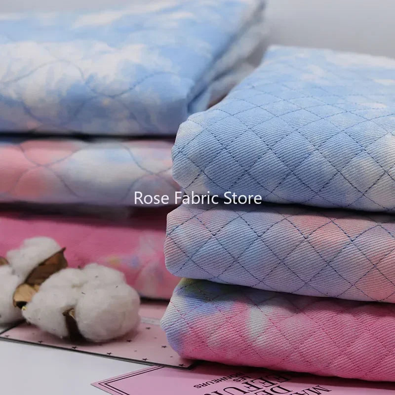 Quilted Embroidery Fabric