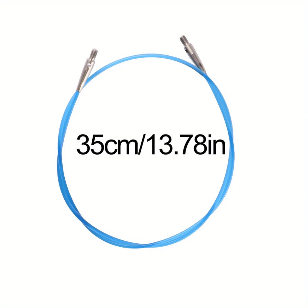 Gemstone Blue Knitting Needle Set Tool