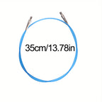 Gemstone Blue Knitting Needle Set Tool