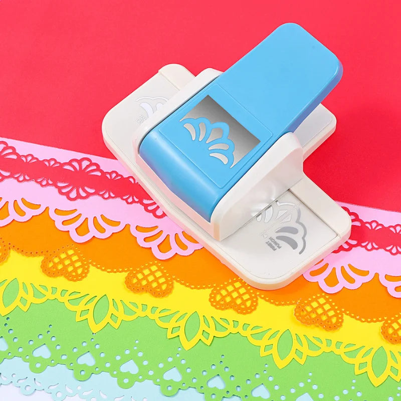 Colorful Paper Edge Embossing Punch Multiple Patterns