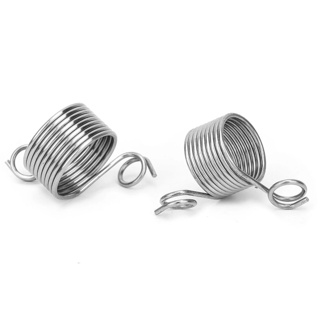 Stainless Steel Coiled Knitting Thimble  Finger Ring