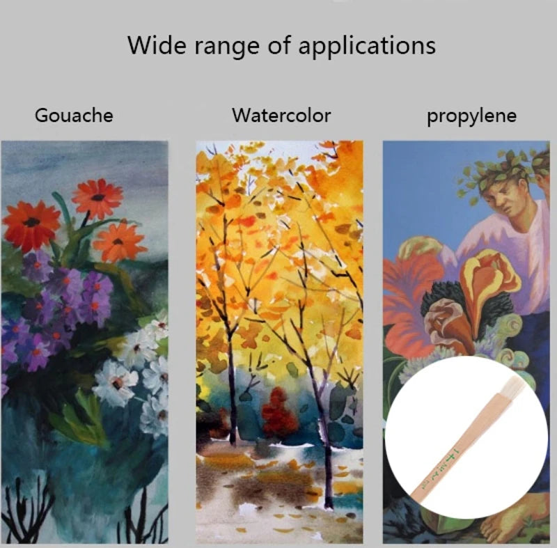 Goat Hair Paint Brush