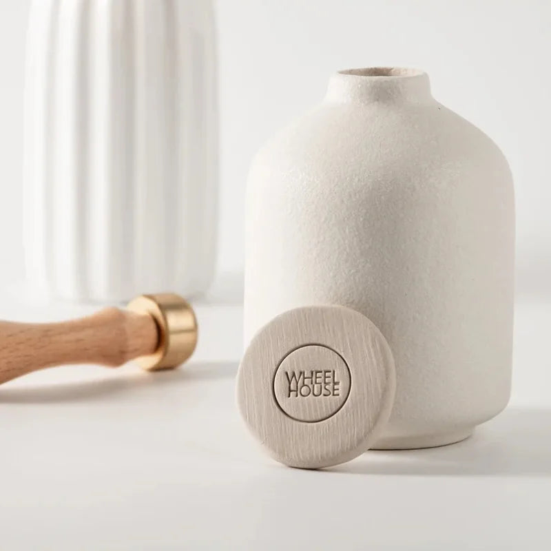 Custom Pottery Stamp for Clay Logo Design Personalized Customized Stamp