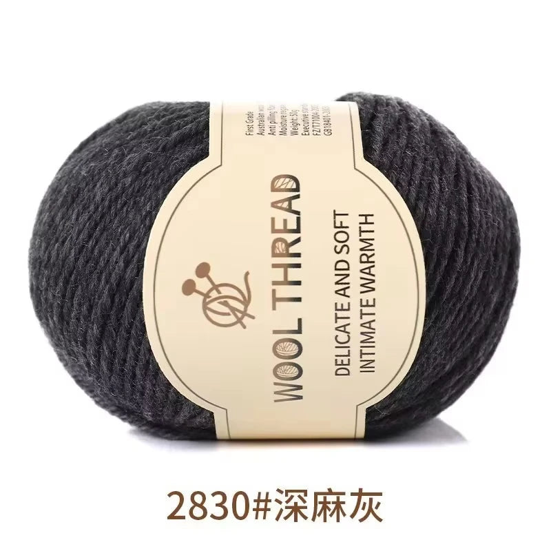 Medium Thick Wool Cashmere Yarn