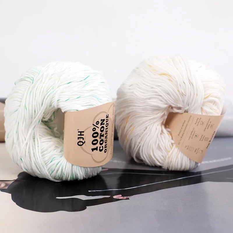 10PCS 100% Organic Cotton Yarn